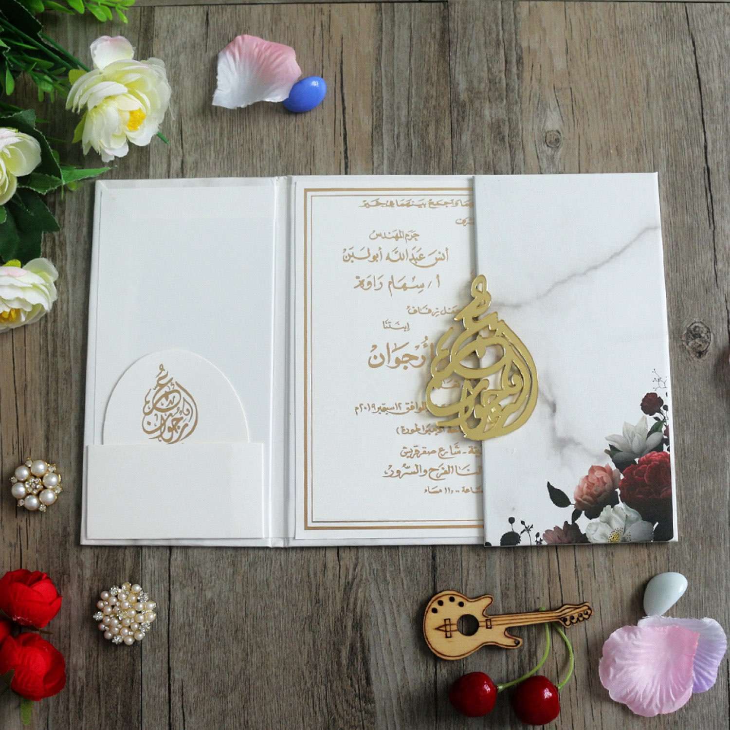 UV Printing Invitation Card Thank You Card Marriage Invitation Customized